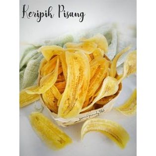 

keripik pisang asin gurih dan manis