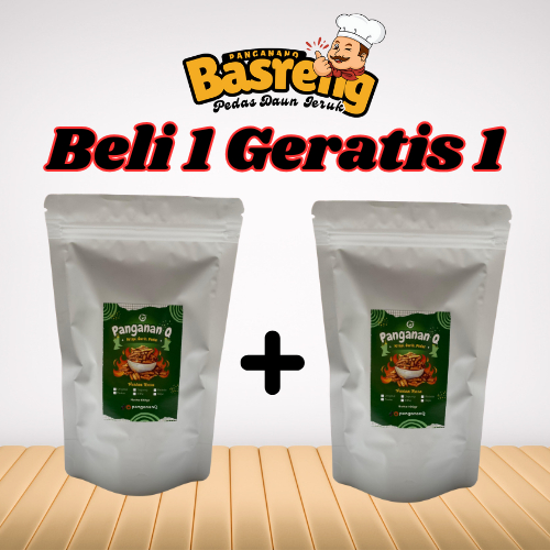 

500gr Basreng Pedas Daun Jeruk Original - Panganan Q