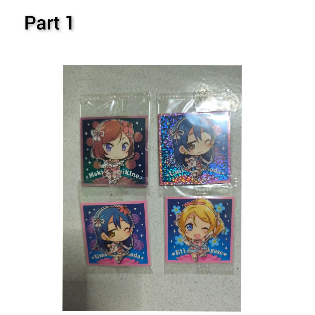 

sticker lovelie μ's