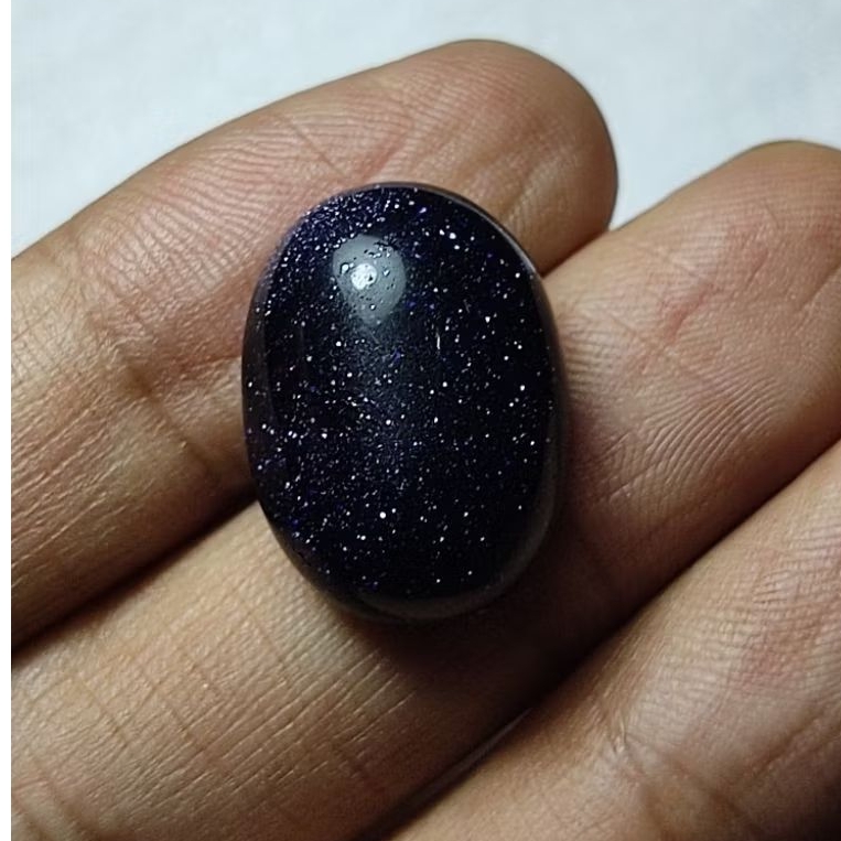 Batu pasir intan biru natural