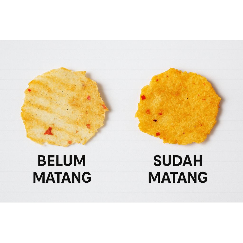 

kicimpring singkong sedikit pedas & gurih 60 pc Mentah siapa di goreng /Opak singkong cemilan khas sunda