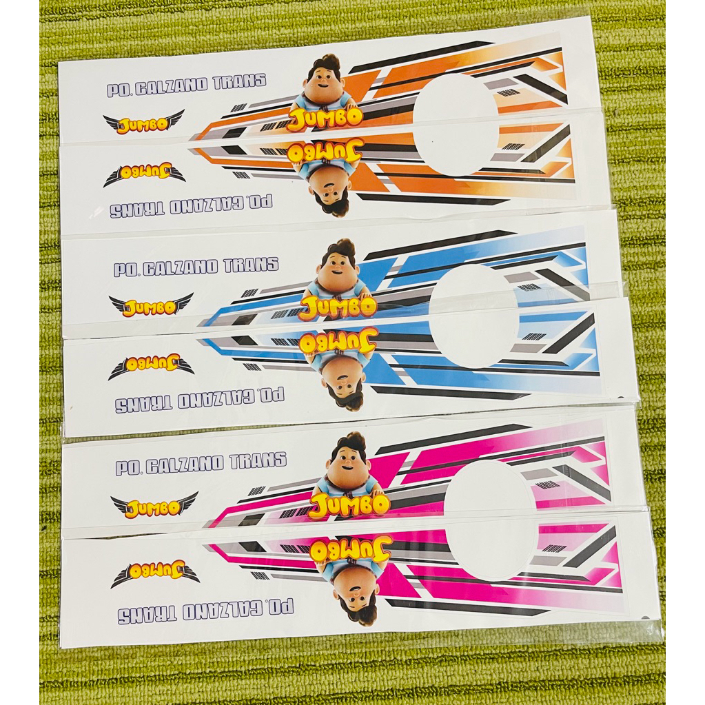 Livery Anime Jumbo Cuting Miniatur Bus RKC