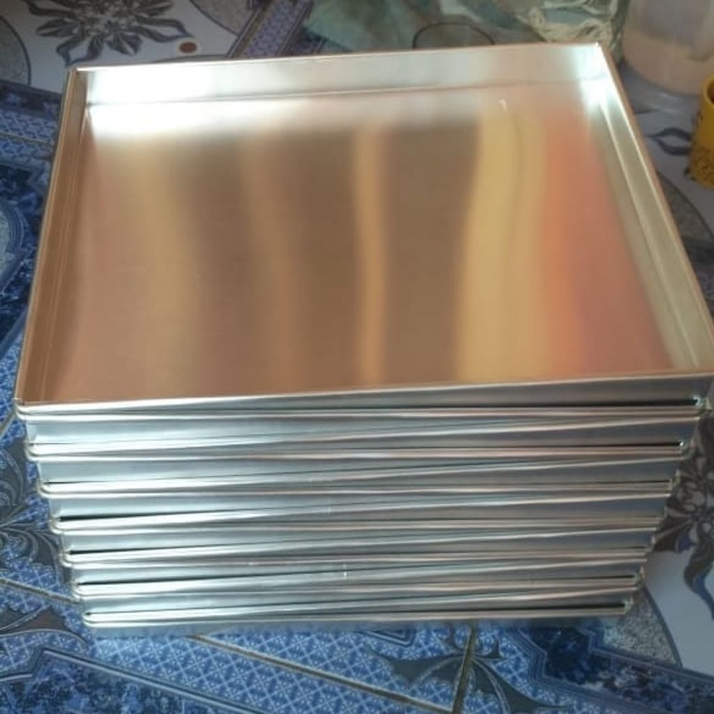 LOYANG KUE KERING / BOLU GULUNG UK 40x30x3 , 30x25x3 , 30x20x3 , 42x30x3 , 30x24x3 , 40x35x3 , 28x22