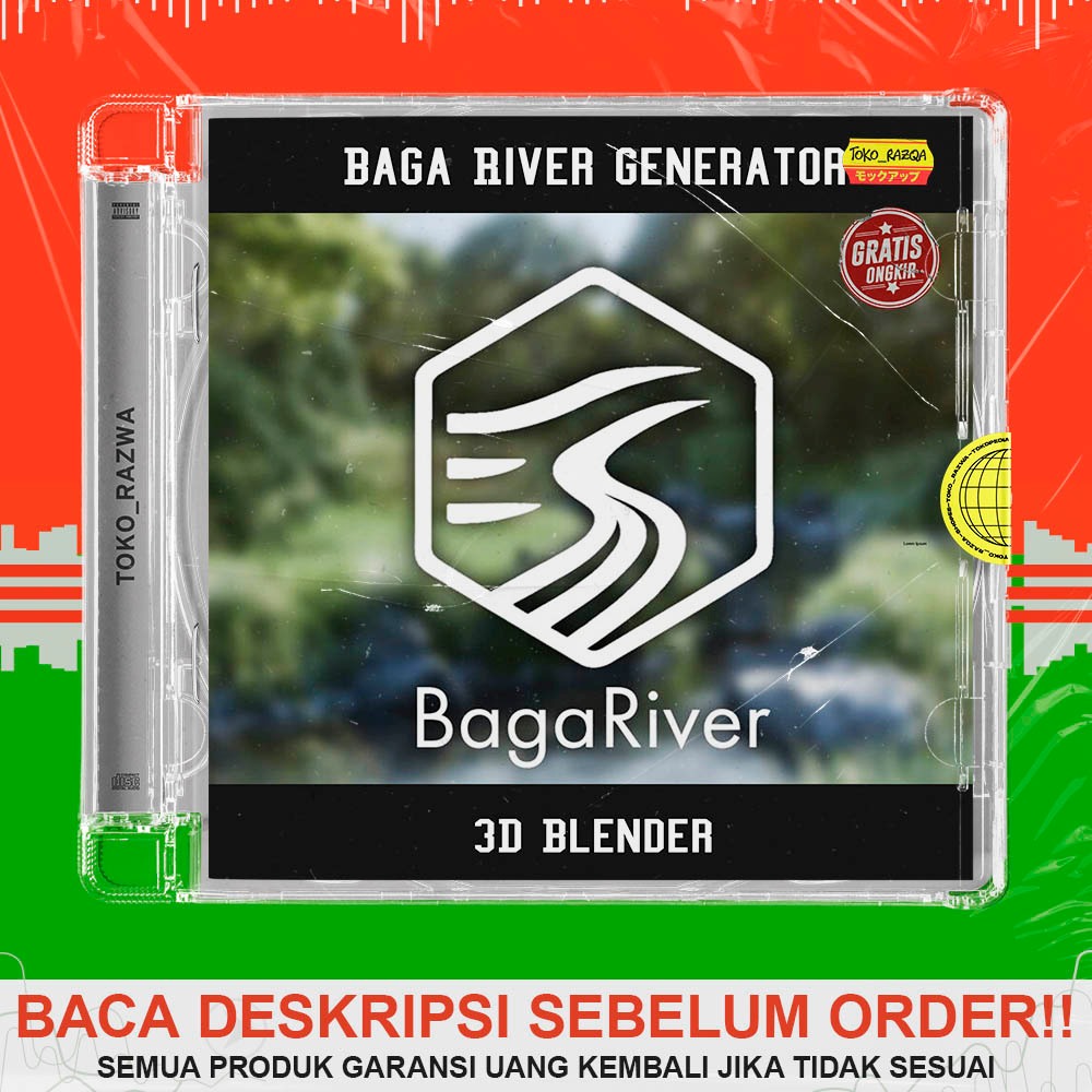 3D Blender - Baga River Generator v2 - 241125