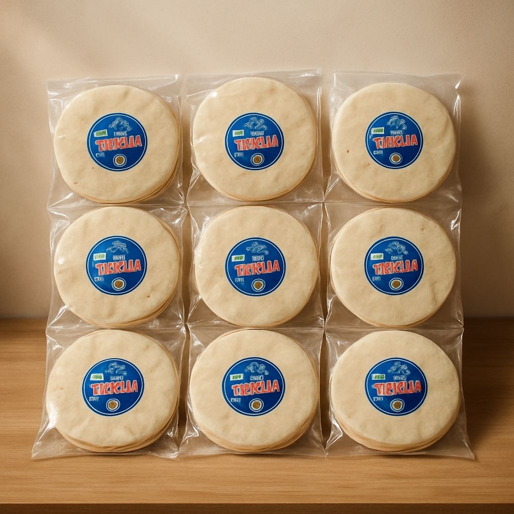 

TORTILLA KULIT KEBAB SUPER. Lembut, Lentur, Tidak Mudah Robek!