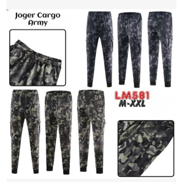 CELANA TRAINING LORENG CARGO IMPORT TRAINING PRIA/ CELANA JOGGER/CELANA RUNNING, GYM(COD) bisa bayar