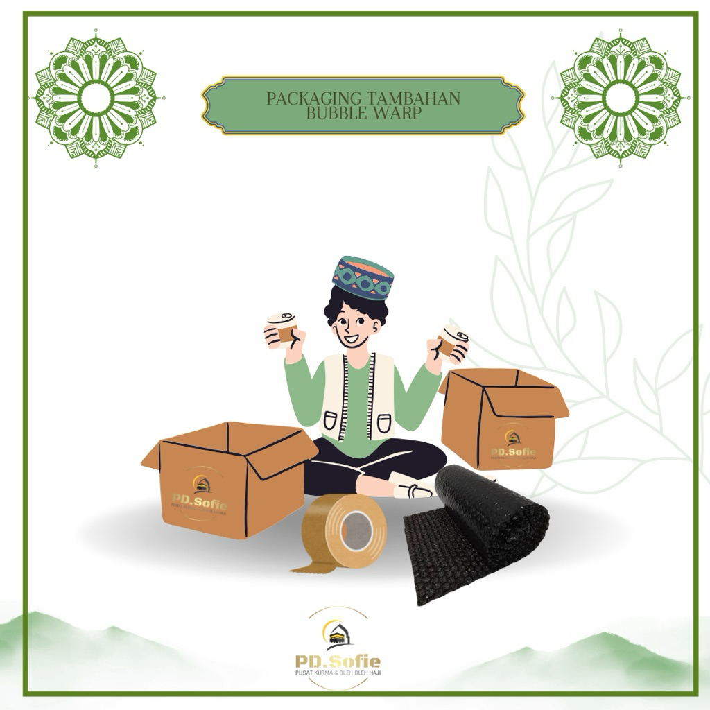 

PACKAGING TAMBAHAN BUBBLE WARP DAN DUS PACKING