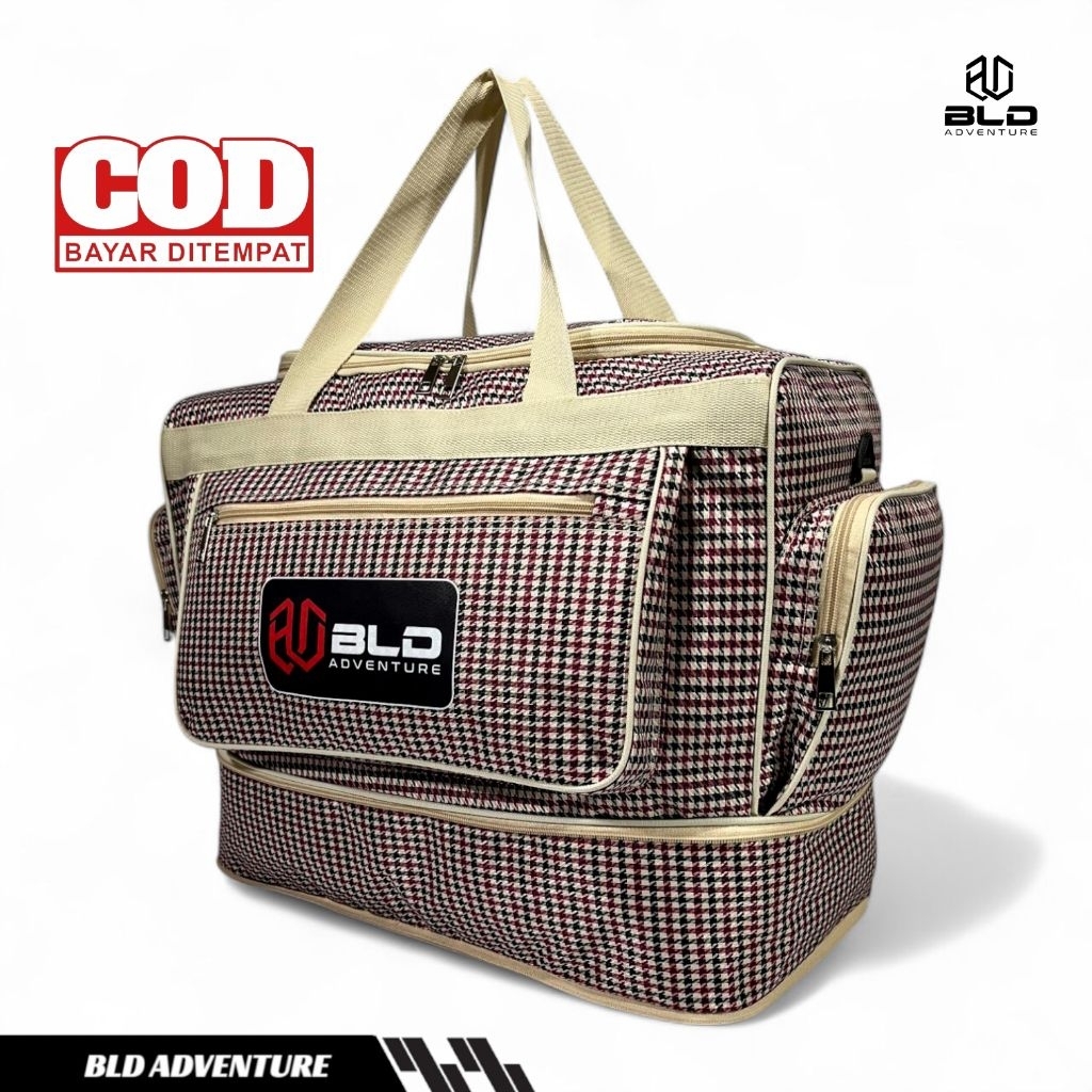 Tas Pakaian Jumbo Untuk Bepergian / Tas Travelbag BLD ADVENTURE / Tas Mudik Pria Wanita