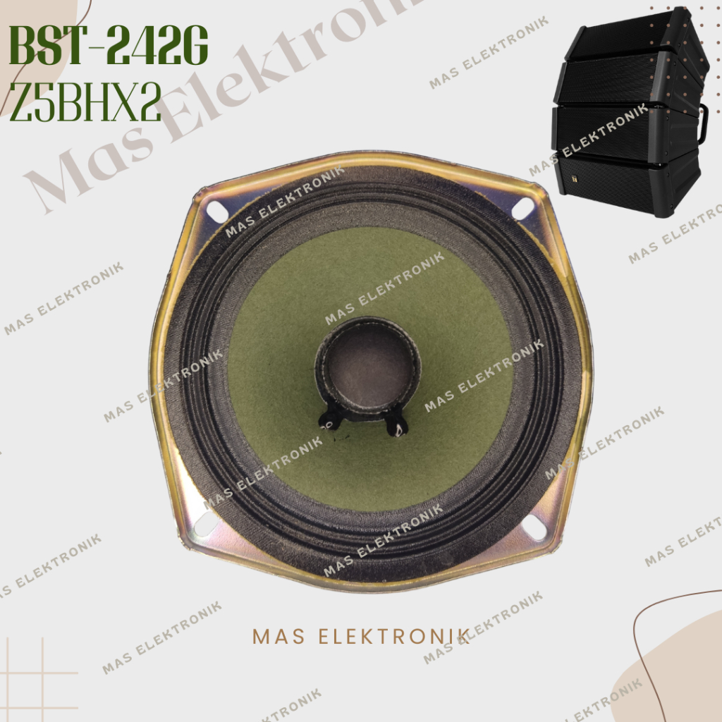 Speaker Komponen Toa BST 242g BST242G Z5BHX2 4inch original Pengganti