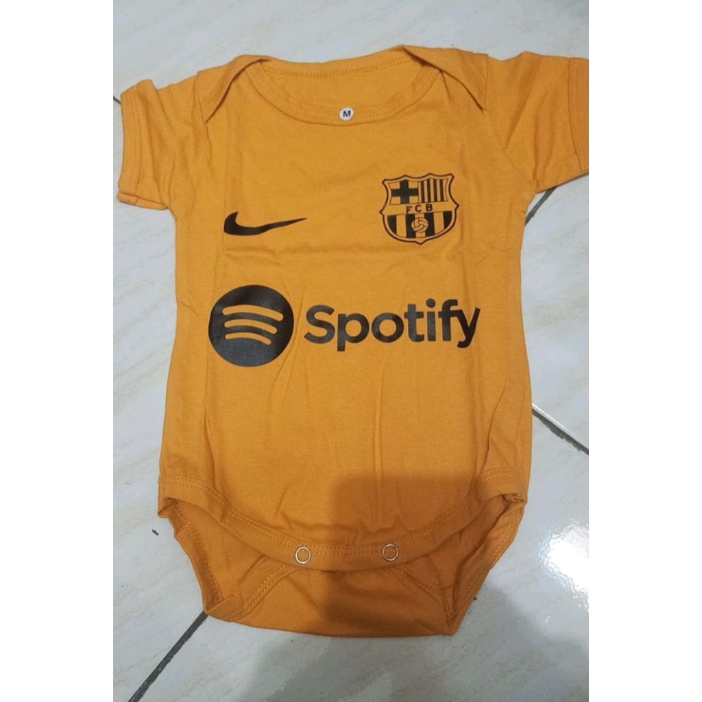 Jumper baju bayi Barca