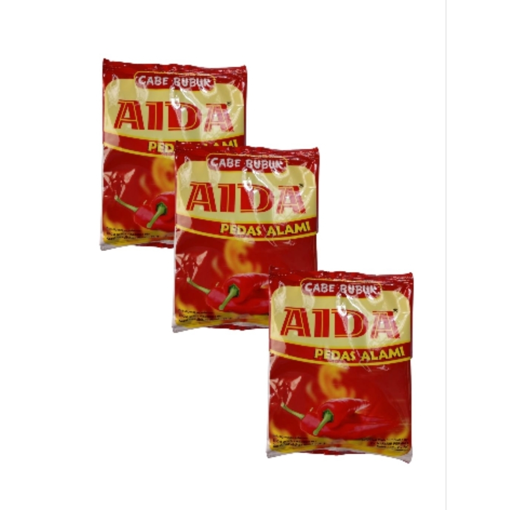 

aida bubuk cabe berat 25 gram