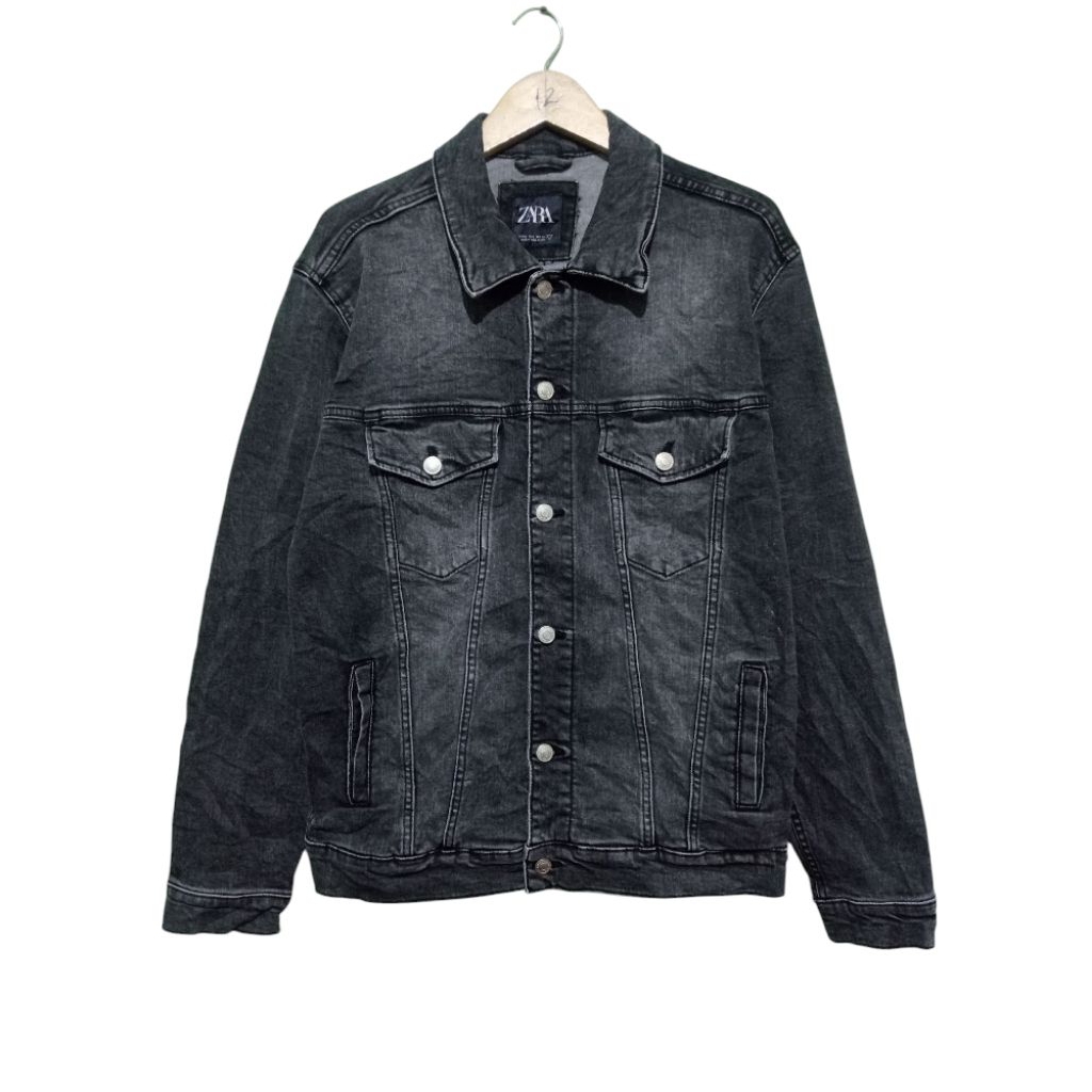 jaket denim Balenciaga