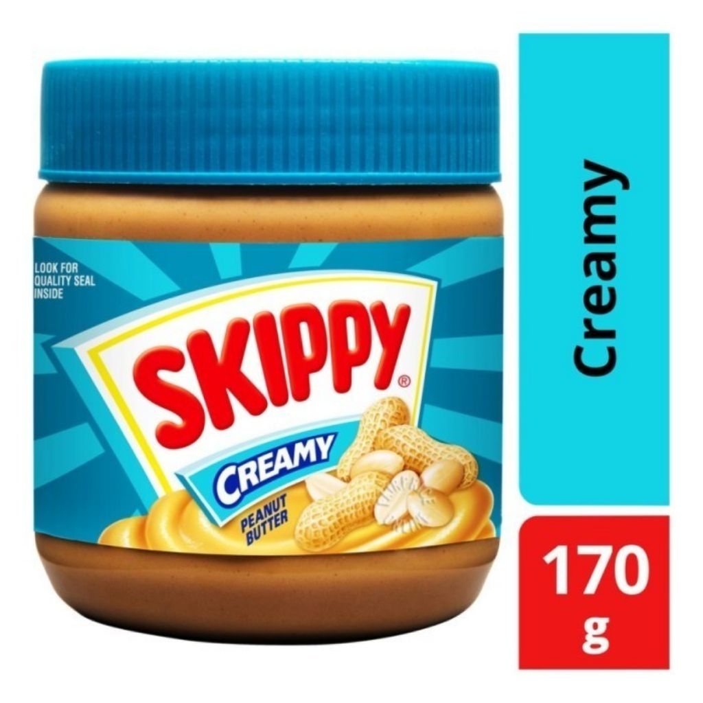 

Selai Skippy Creamy Peanut Butter 170gr