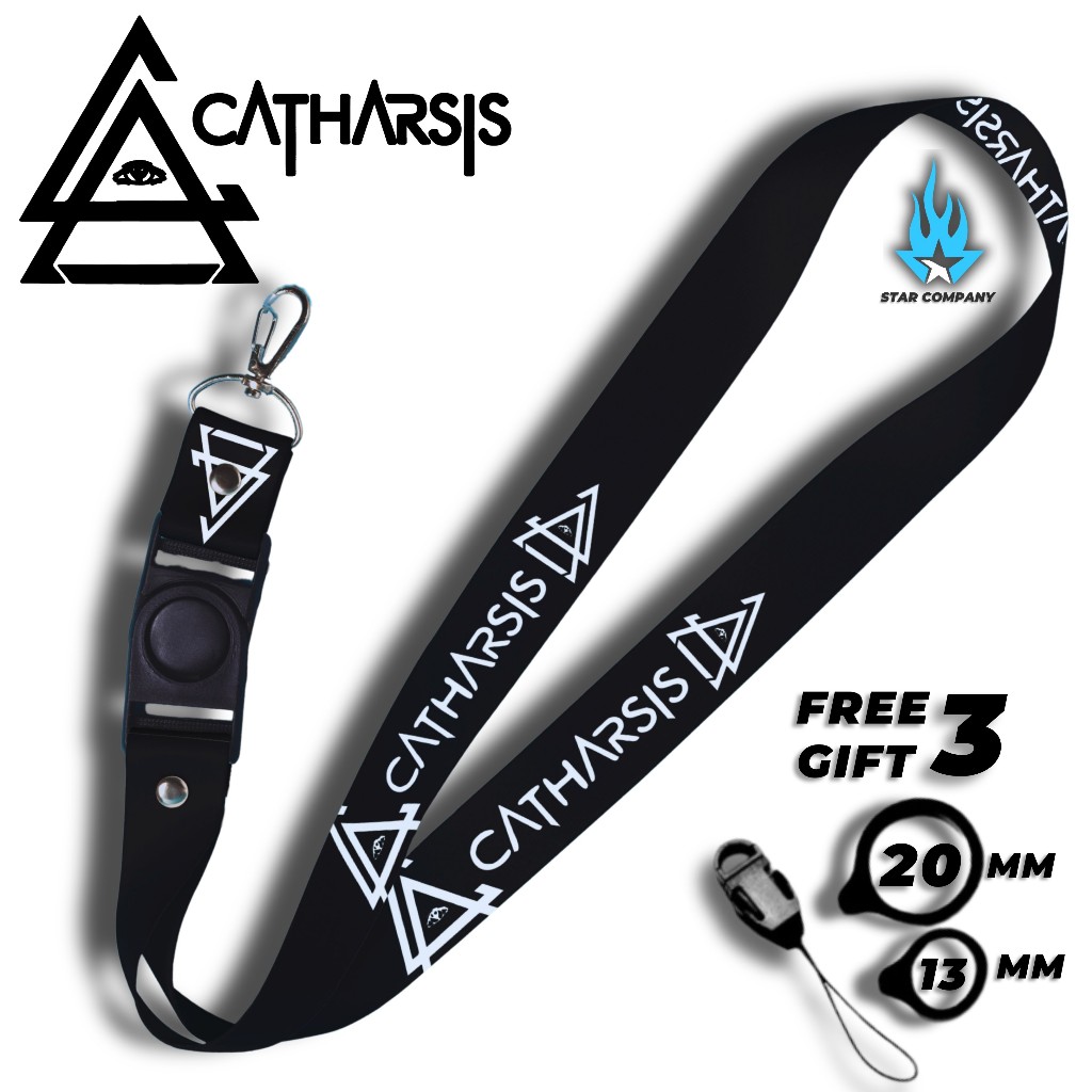 

LANYARD Catharsis GANTUNGAN HANDPHONE & TALI ID CARDCatharsis
