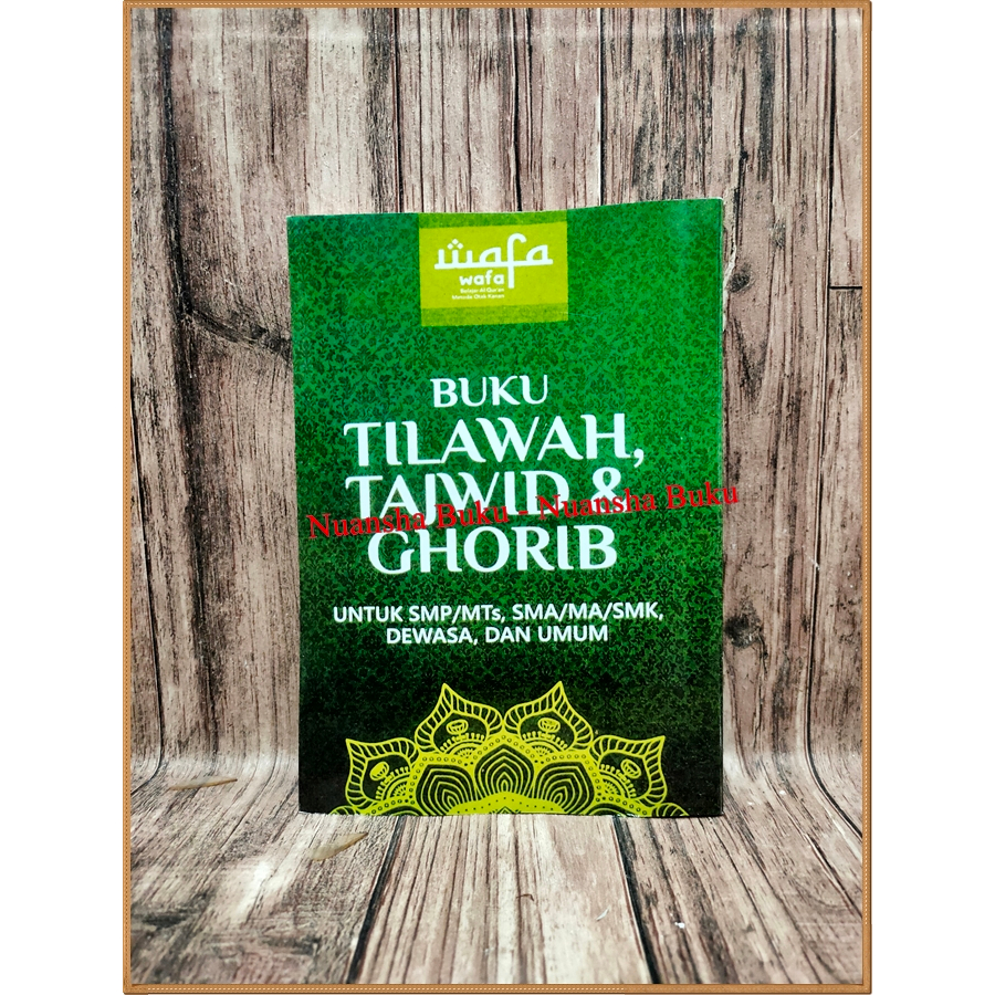 Tilawah Tajwid Ghorib Buku Belajar Mengaji Ngaji Dewasa Remaja