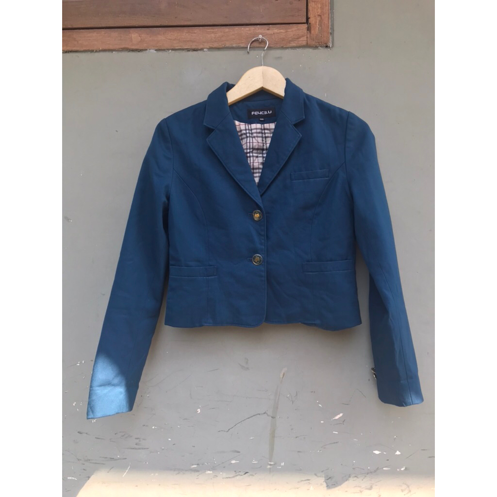 Preloved blazer crop premium-blazer crop-pl blazer crop-blazer crop second-blazer crop-crop blazer