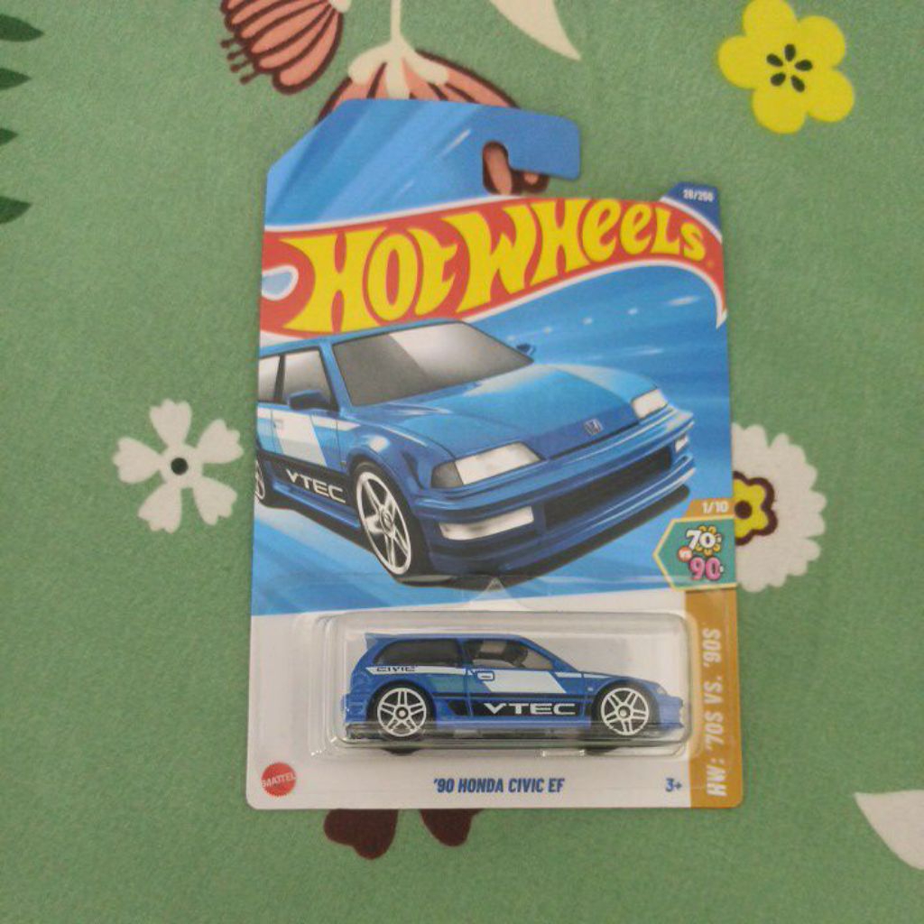 hot wheels honda civic ef