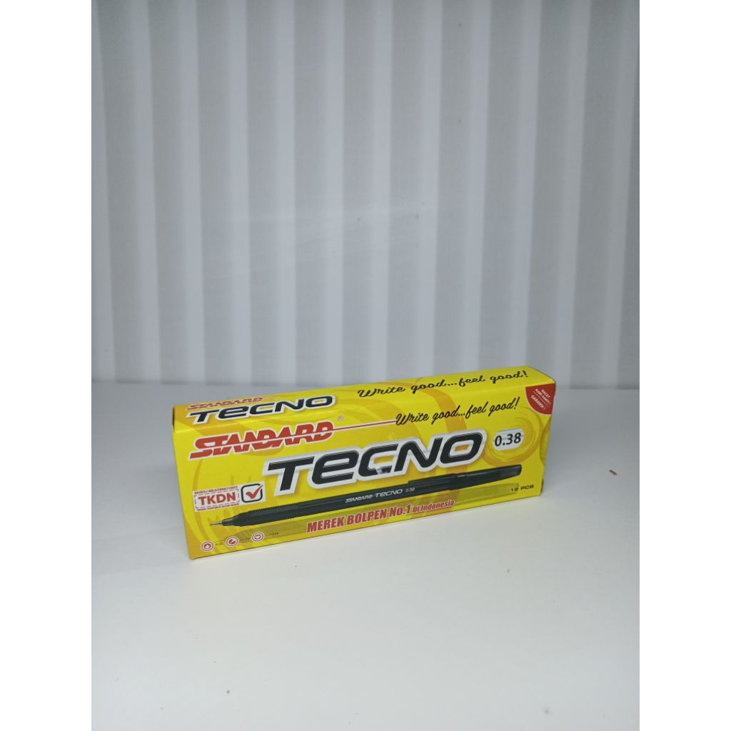 

Pulpen Standard Tecno 0.38 mm Microtip – Tulisan Rapi dan Tidak Mudah Luntur