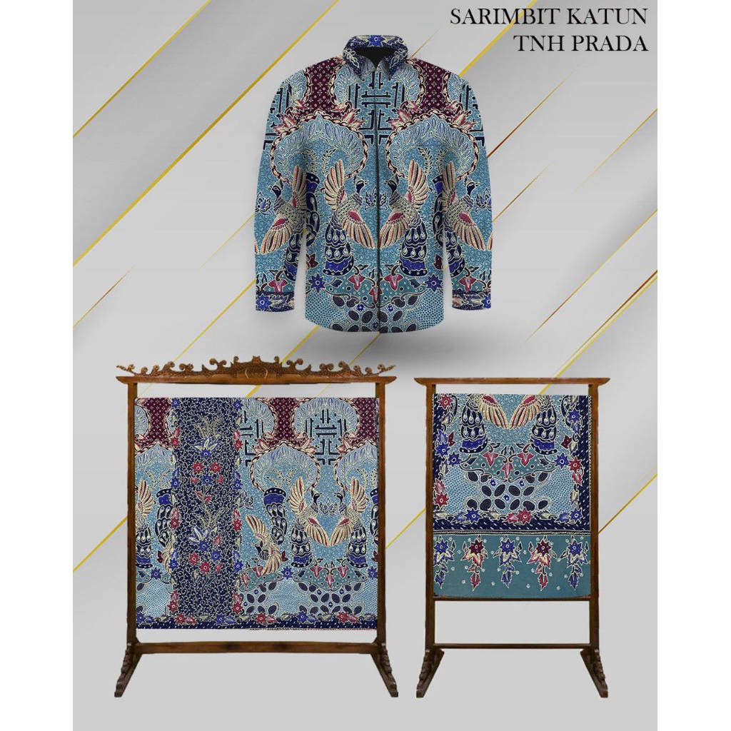 Bahan Batik Tulis Exlusive Sarimbit Katun Tanahan Prada Asli Full Tulis Manual Batik Tulis Couple