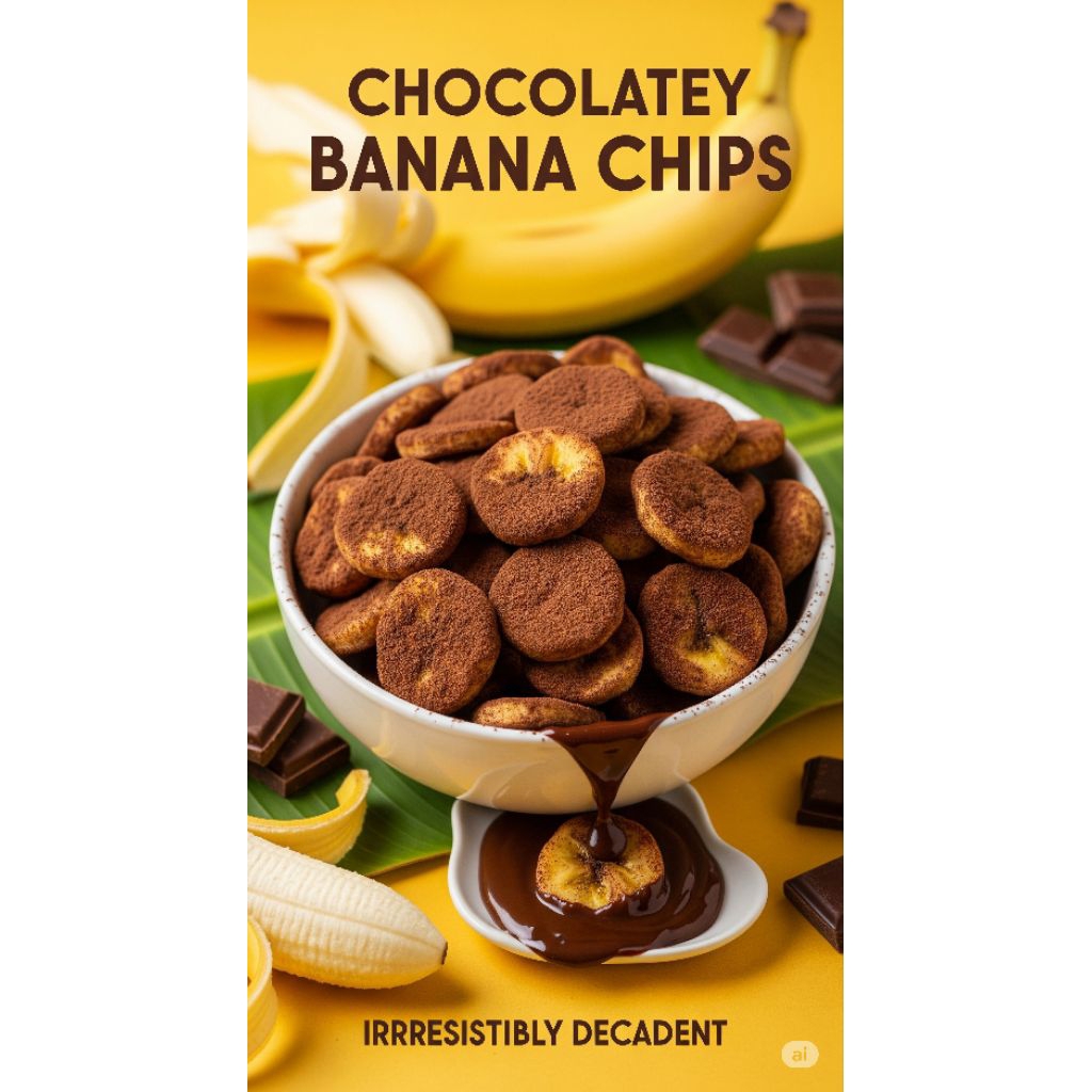 

Keripik pisang coklat khas Lampung eceran dan kiloan