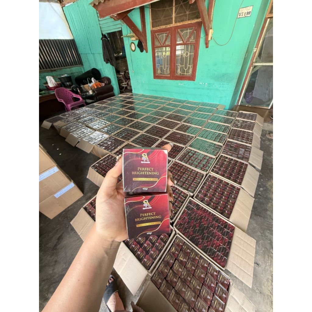 GROSIRAN 50 dan 100 PCS SABUN DOSTING BY AFOURSKIN FREE JARING SABUN