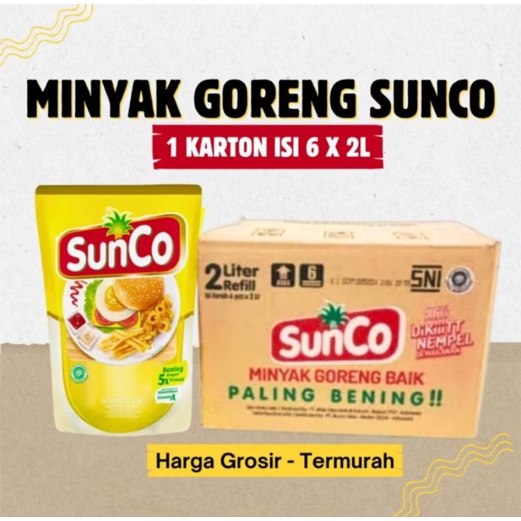 

MINYAK GORENG SUNCO 2L DAN MERK LAINNYA YUK DI ORDER