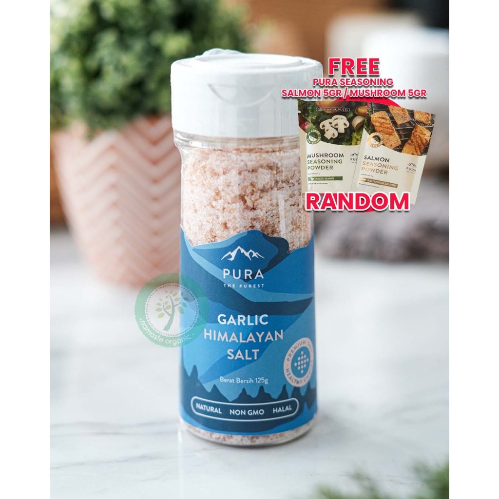 

PURA - HIMALAYAN SALT GARLIC 125GR