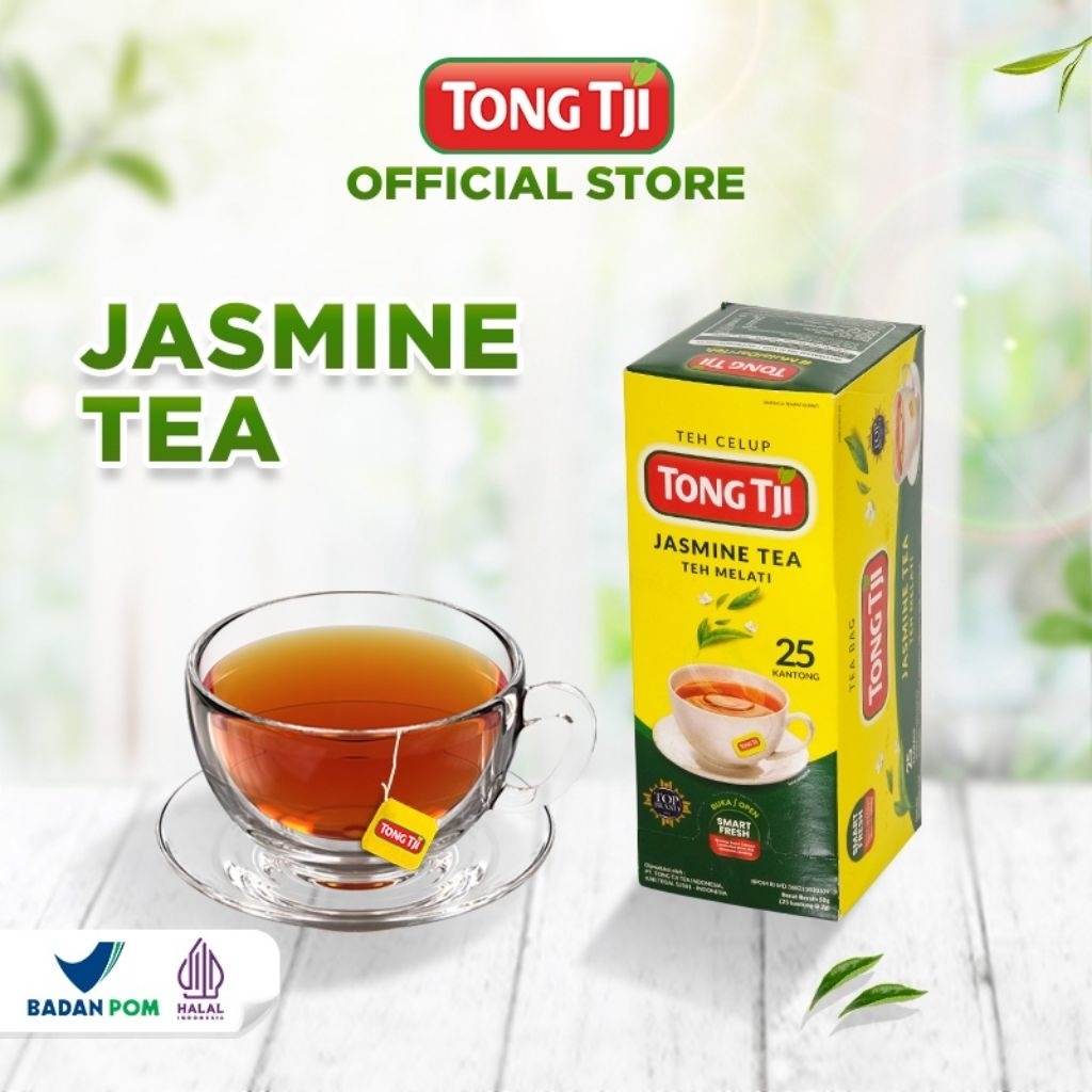 

Tong Tji Teh Celup Jasmine Non Amplop 25 Sachet – Teh Melati Harum & Segar