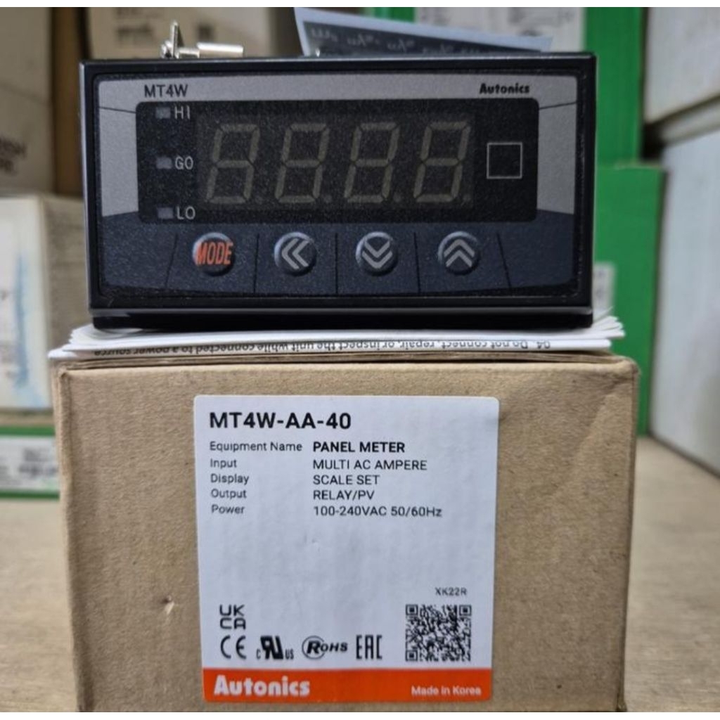 PANEL METER AUTONICS MT4W-AA-40/MT4W-AA-40 AUTONICS ORIGINAL
