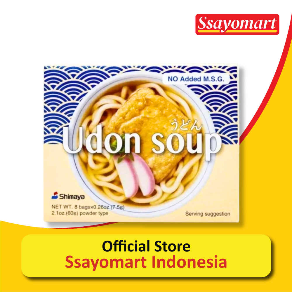 

[Shimaya] Udon Soup 60g / Sup Udon Instan Jepang