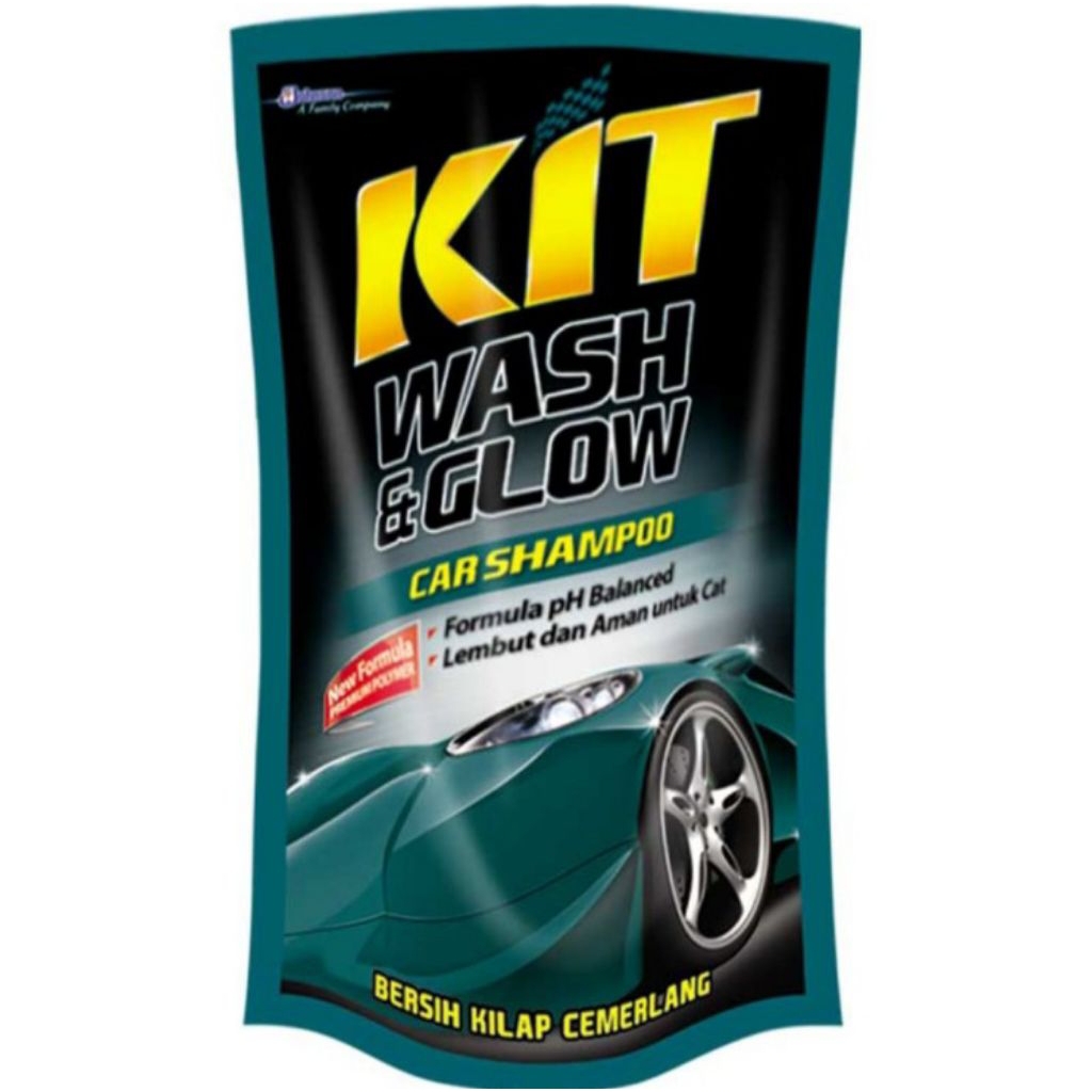 KIT Wash & Glow Sampo Mobil Pouch 720 ml