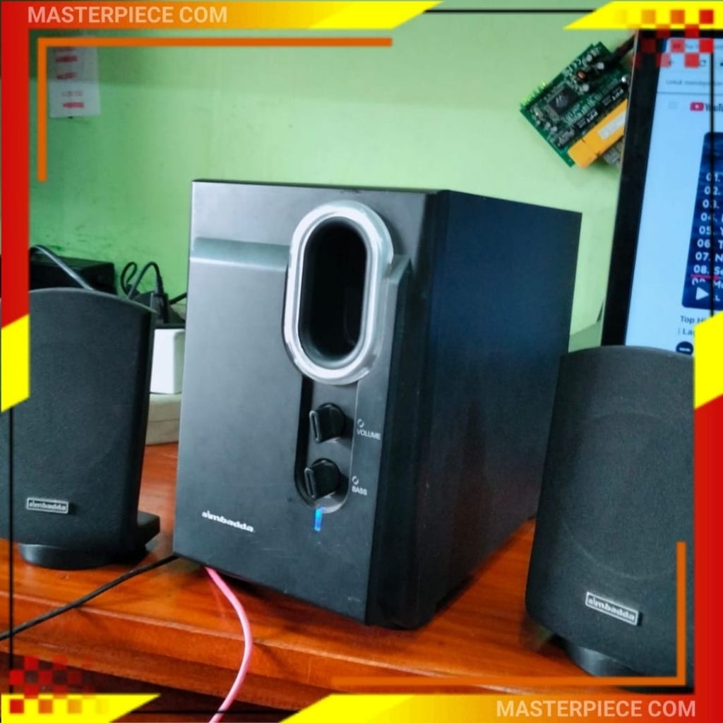SIMBADA MULTIMEDIA ACTIVE SPEAKER SUBWOOFER SIMBADDA CST5100N 2.1 BEKAS
