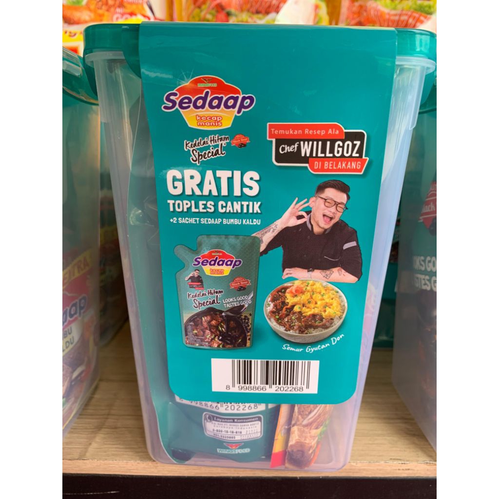 

Kecap Sedaap Manis Spesial 725g (free toples cantik)