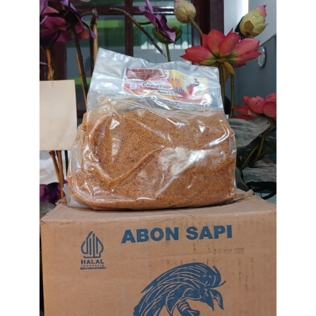 

Abon Sapi Cendrawasih Berat Berisi 1kg