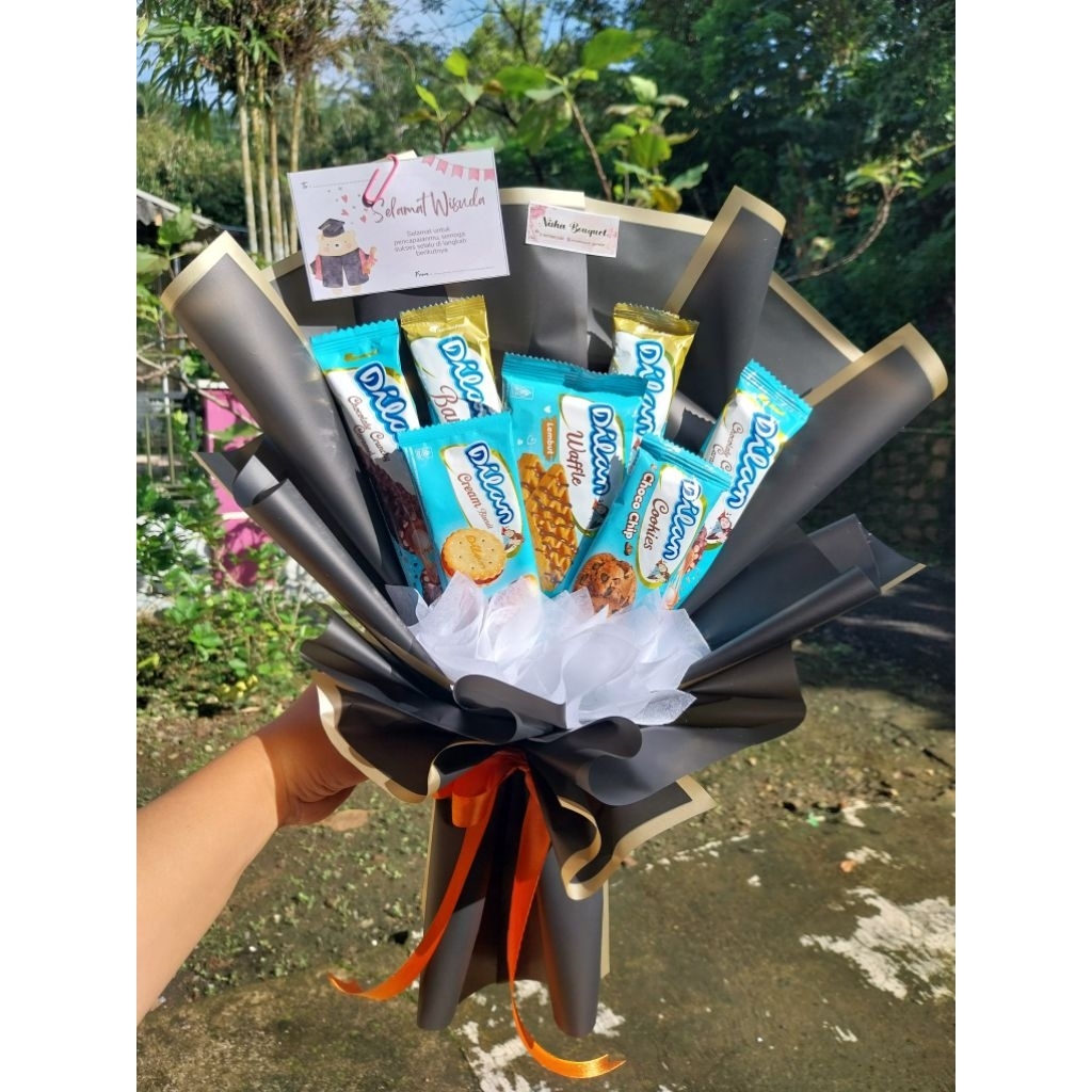 

Buket Hadiah Ulang Tahun Bouquet Jajan