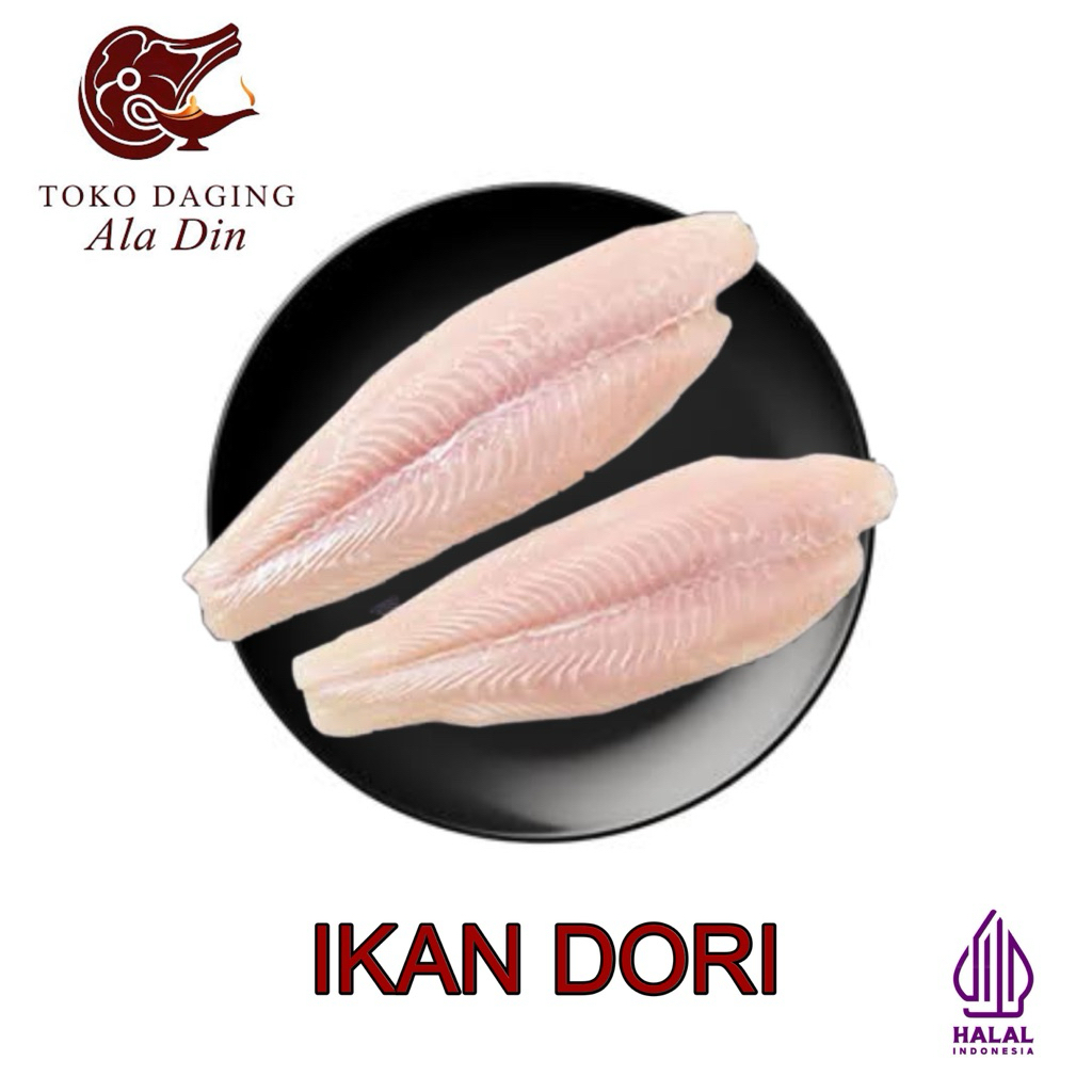 

Ikan Dori 1kg isi 4