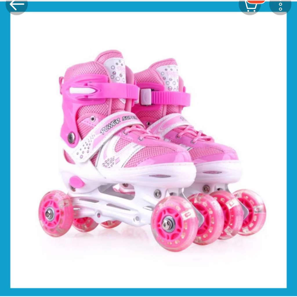 sepatu roda anak inline skate preloved