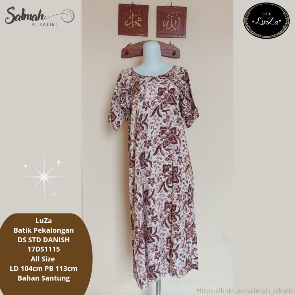 Daster LuZa Batik Pekalongan DS STD DANISH