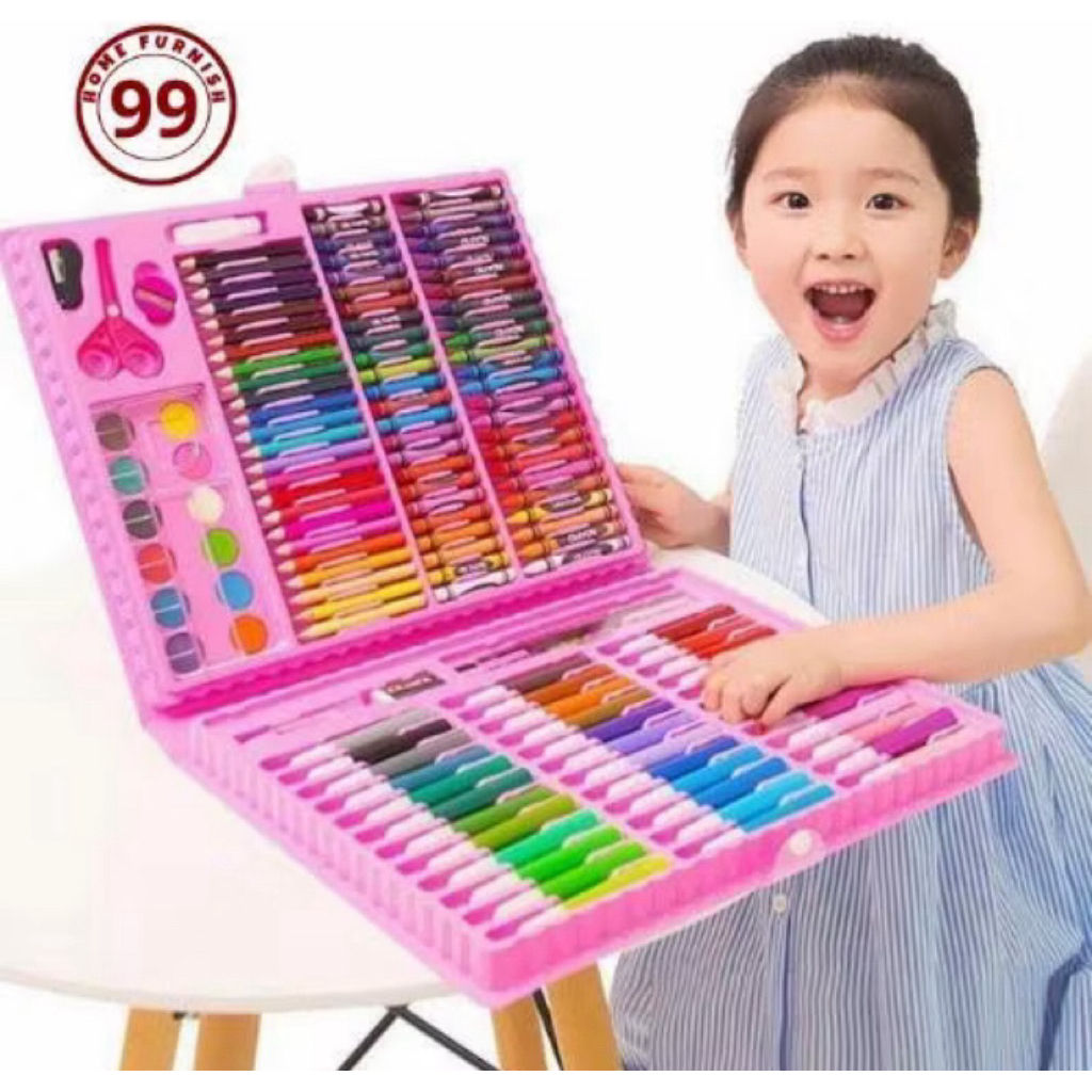 

ART SET Alat Gambar Set Alat Belajar Gambar Anak | Pensil Warna | Krayon