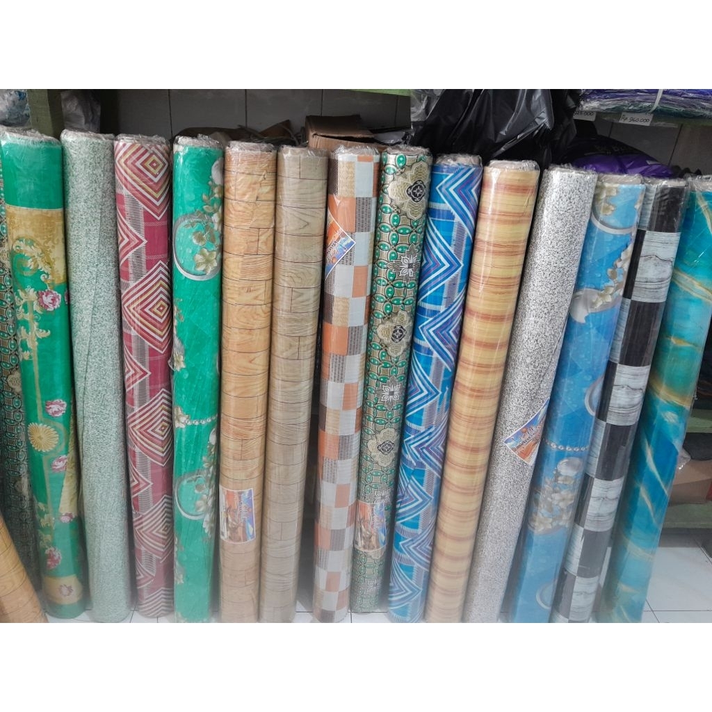 Karpet Plastik Lantai Vinyl 13m (1 Roll)