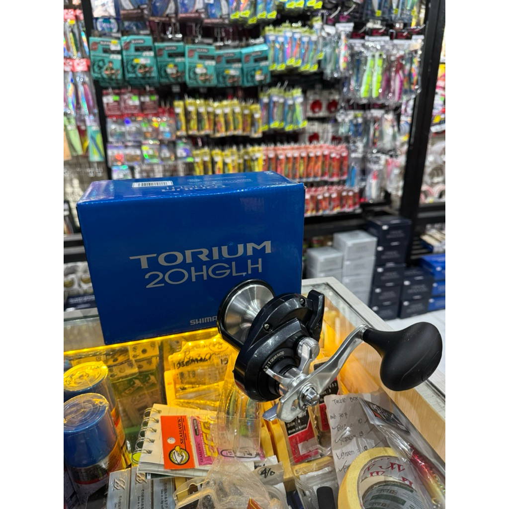 REEL SHIMANO TORIUM OVERHEAD JIGGING GARANSI RESMI SHIMANO 1 TAHUN