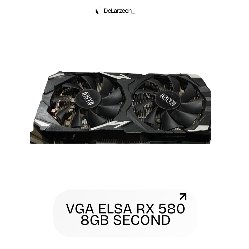 VGA ELSA RX 580 8GB SECOND