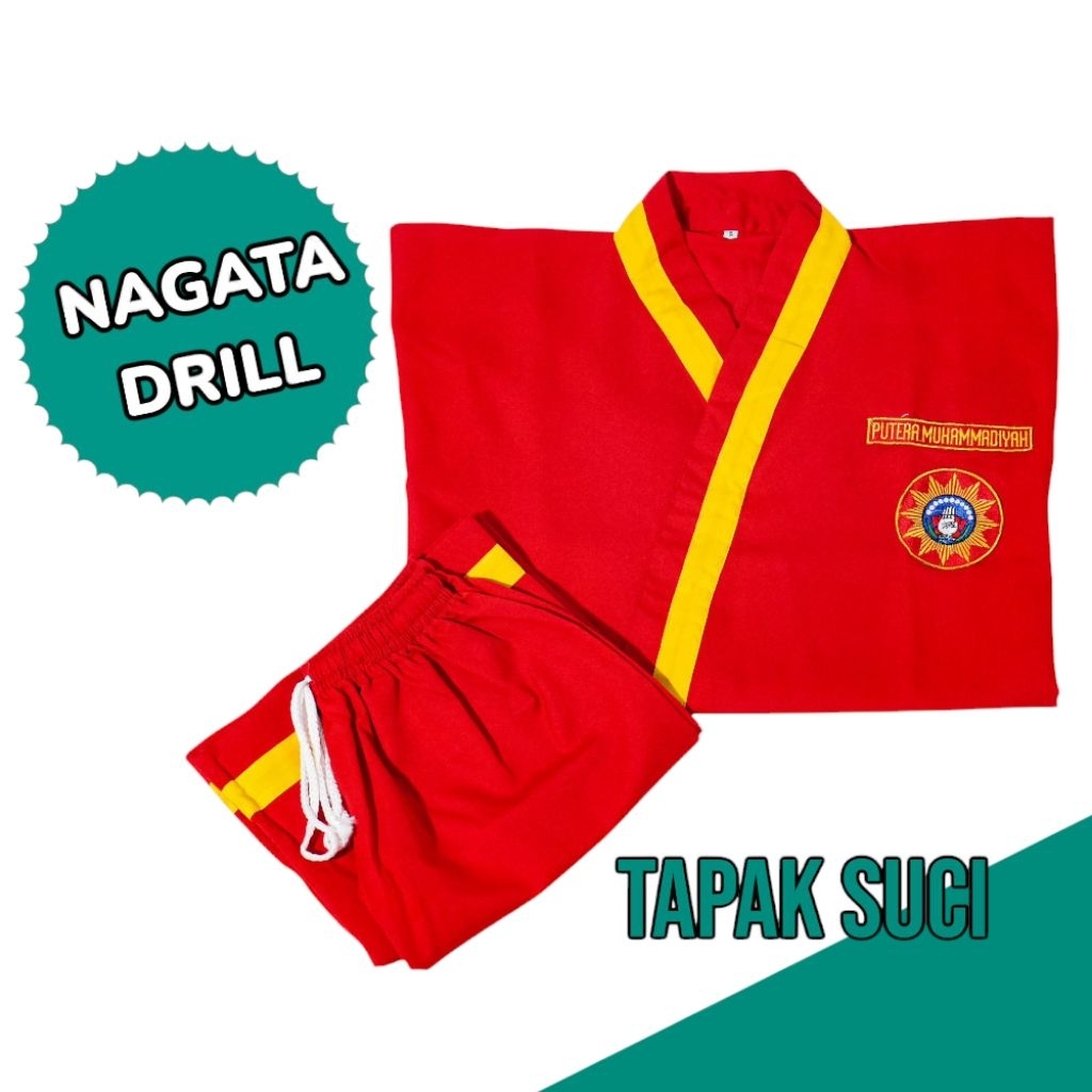 SERAGAM TAPAK SUCI NAGATA DRIL / SERAGAM SILAT