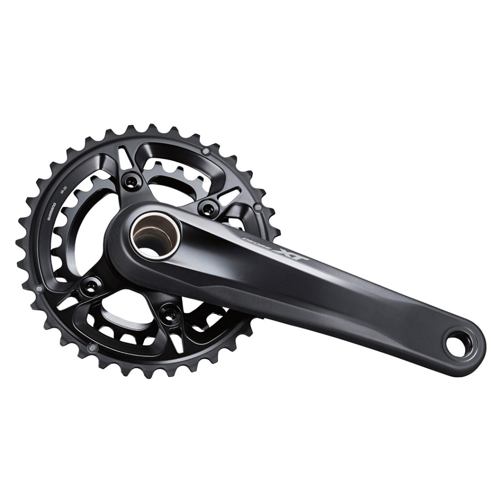 Crank SHIMANO Deore XT HT2 Crankset FC M8100 Dual Chainring 12 Speed