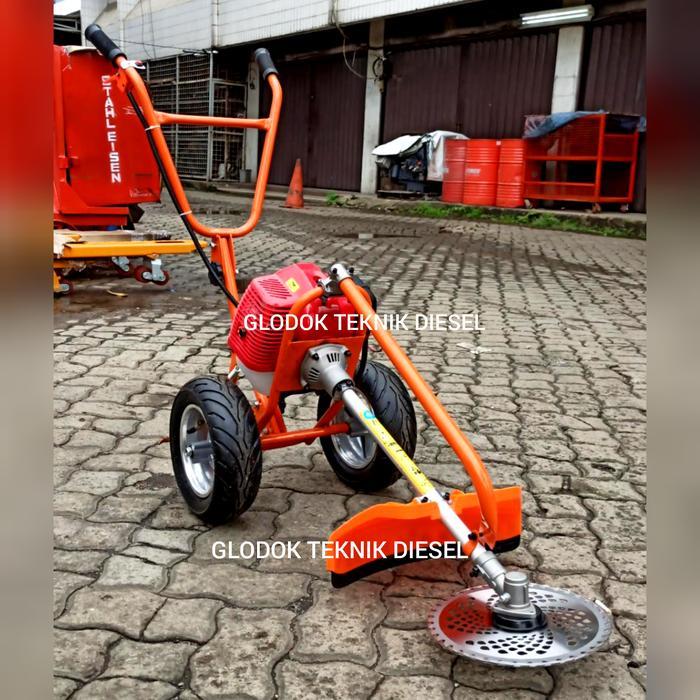 MESIN POTONG RUMPUT DORONG 2 TAK ORIGINAL KUALITAS TERBAIK