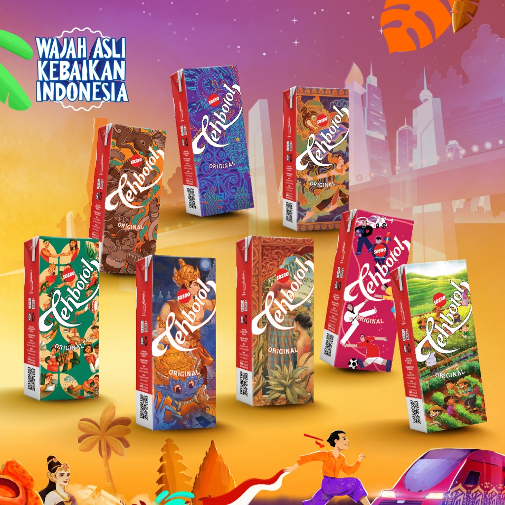 

Tehbotol Sosro Kotak Special Edition 200 ml x 24 Pcs