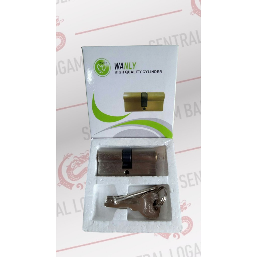 SILINDER KUNCI KAYU WANLY BESAR DAN KECIL