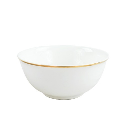 Saint James 6" Noodle Bowl Cameo Gold
