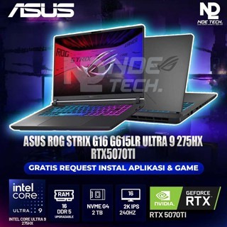 ASUS ROG STRIX G16 G615LR ULTRA 9 275HX RTX5070TI