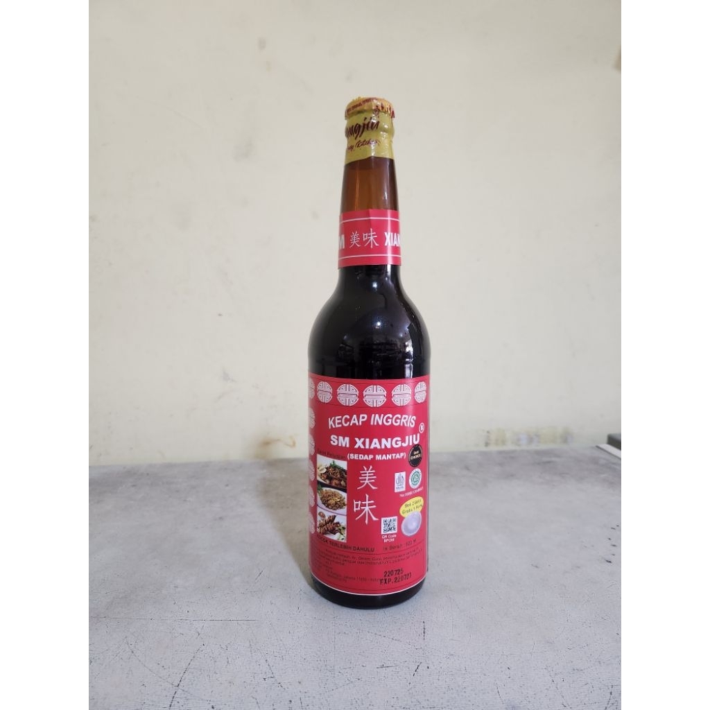 

Kecap Inggris SM Xiangjiu (Sedap Mantap) 620 ml